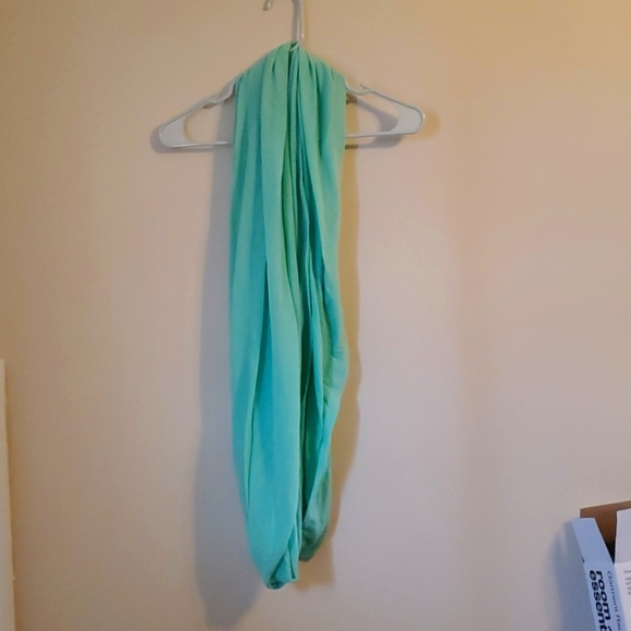 not sure Accessories - Aqua colored infinity scarf